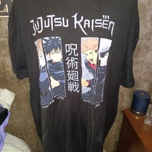 Jujutsu Kaisen Black Graphic T-Shirt